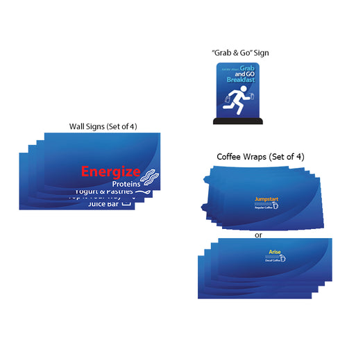 Best Western Core Complete Breakfast Package with Wall Signs